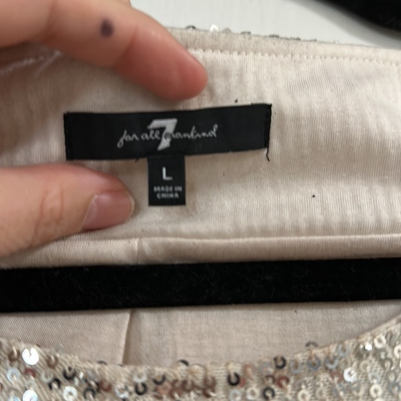 Seven for all Mankind Sequin Mini - Picture 4 of 7
